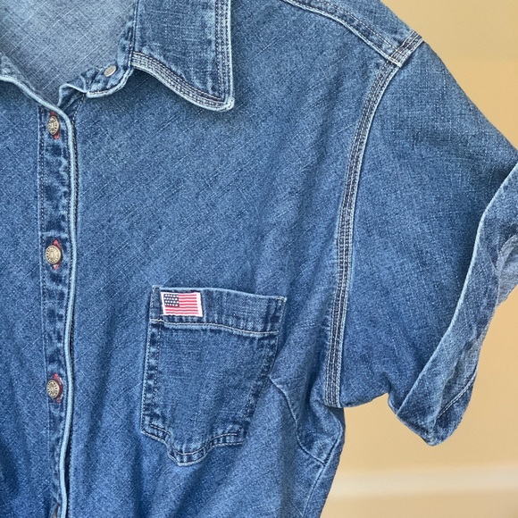 BILLBLASS JEANS America Button Down 🇺🇸 - Picture 1 of 2